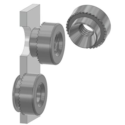 Einpresstechnik Gewindebuchsen